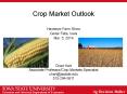 Crop Market Outlook PowerPoint PPT Presentation