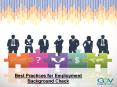 Best Practices for Employment background check PowerPoint PPT Presentation