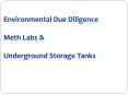 Environmental Due Diligence  Meth Labs PowerPoint PPT Presentation