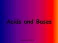 Acids and Bases PowerPoint PPT Presentation