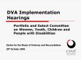 DVA Implementation Hearings PowerPoint PPT Presentation