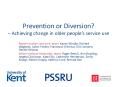 Prevention or Diversion?  PowerPoint PPT Presentation