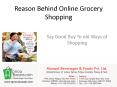 Reasons Behind Online Grocery Shopping Stores (1)