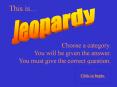 Jeopardy PowerPoint PPT Presentation