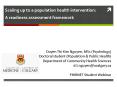 Scaling up to a population health intervention: A readiness assessment framework PowerPoint PPT Presentation