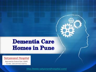 Dementia Care Homes in Pune