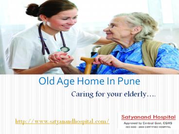 Old age Home in Pune