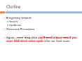 Outline PowerPoint PPT Presentation