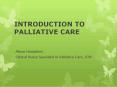 INTRODUCTION TO PALLIATIVE CARE PowerPoint PPT Presentation