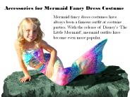 Accessories for Mermaid Fancy Dress Costume