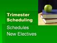 Trimester%20Scheduling PowerPoint PPT Presentation