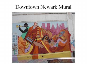 Downtown Newark Mural