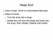 Heap Sort