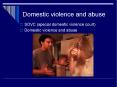 Domestic violence and abuse PowerPoint PPT Presentation