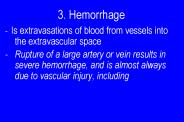 3. Hemorrhage