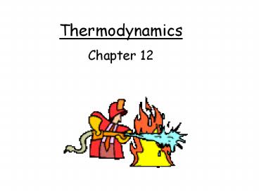 Thermodynamics