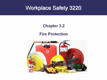 Workplace Safety 3220