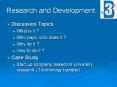Research%20and%20Development PowerPoint PPT Presentation