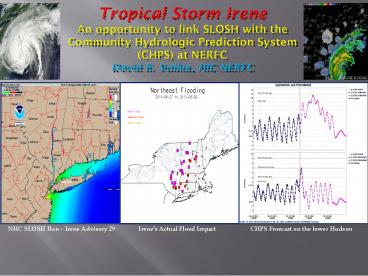 Hurricane Irene Northeast River Forecast Center In-brief