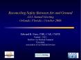 Reconciling Safety Between Air and Ground AAA Annual Meeting Orlando, Florida - October 2006 PowerPoint PPT Presentation