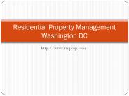 Rmprop.com - Property Management DC