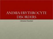 Anemia/Erythrocyte%20Disorders