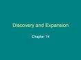 Discovery%20and%20Expansion PowerPoint PPT Presentation