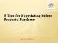 5 Tips for Negotiating before Property Purchase PowerPoint PPT Presentation