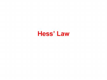 Hess