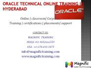 oracle technical online training in canada