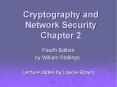 Cryptography and Network Security Chapter 2 PowerPoint PPT Presentation