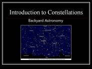 Introduction to Constellations
