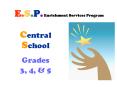 E.S.P. Enrichment Services Program PowerPoint PPT Presentation