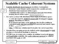 Scalable Cache Coherent Systems PowerPoint PPT Presentation