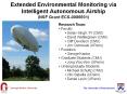 Extended Environmental Monitoring via Intelligent Autonomous Airship (NSF Grant ECS-0086931) PowerPoint PPT Presentation