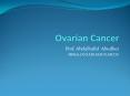 Ovarian Cancer PowerPoint PPT Presentation