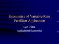 Economics of Variable-Rate Fertilizer Application PowerPoint PPT Presentation