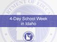 4-Day School Week in Idaho PowerPoint PPT Presentation