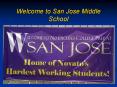 Welcome to San Jose Middle School PowerPoint PPT Presentation