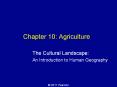 Chapter 10: Agriculture
