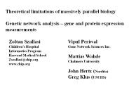 Theoretical limitations of massively parallel biology