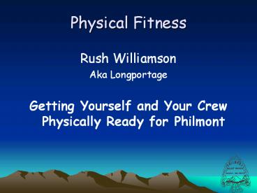 Physical Fitness