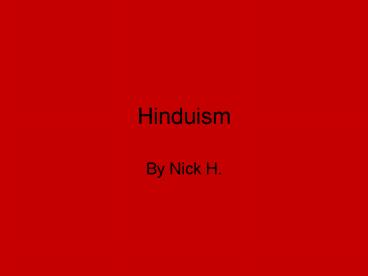 Hinduism
