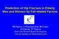 Prediction of Hip Fracture in Elderly Men and Women by Fall-related Factors PowerPoint PPT Presentation