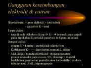 Gangguan keseimbangan elektrolit
