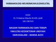 FARMAKOLOGI NEUROMUSKULOSKELETAL