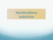 Hipotiroidismo subcl