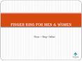 Gold Finger Rings Online for Men - Titan PowerPoint PPT Presentation
