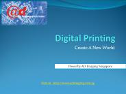 Off Set Printing service Singapore