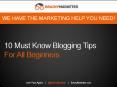Top 10 Blogging Tips for Beginners PowerPoint PPT Presentation